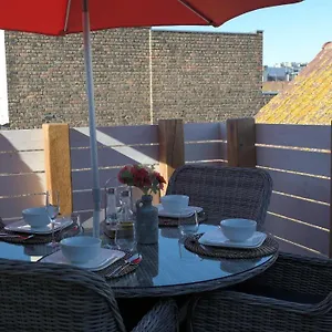  Appartement The Rooftop - A Trendy New With Airconditioning, Large Terrace & Free Parking België